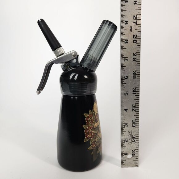 Co2 Whipped Cream‎ Dispensers Skull Bar Cart Alcohol Punk Party Fun Drinks Goth - Picture 12 of 13